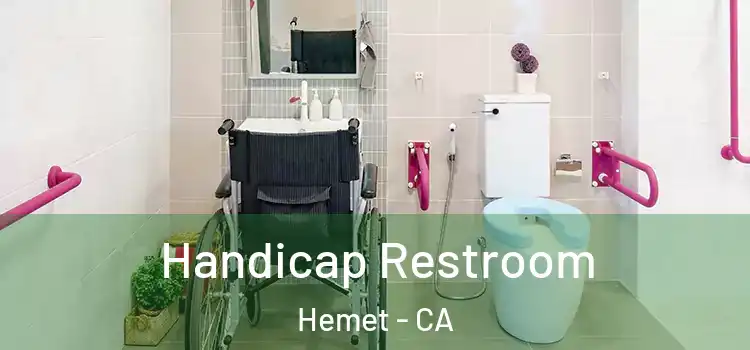 Handicap Restroom Hemet - CA