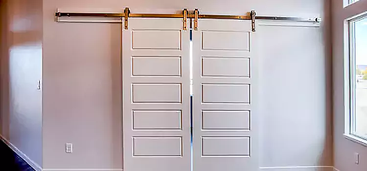 Glass Barn Door with Installation Hardware Kit Hemet